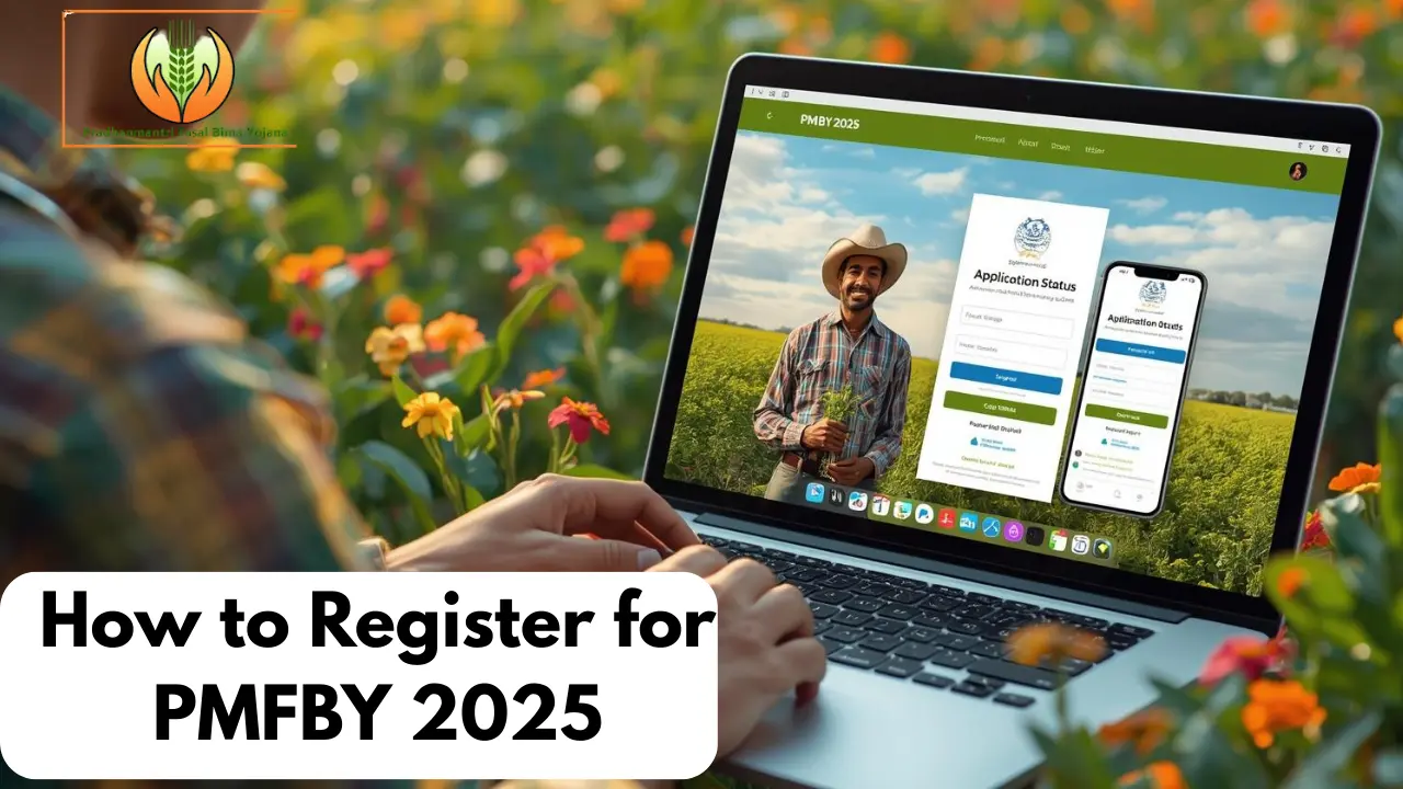 PMFBY 2025 portal login and status check How to Register for PMFBY 2025