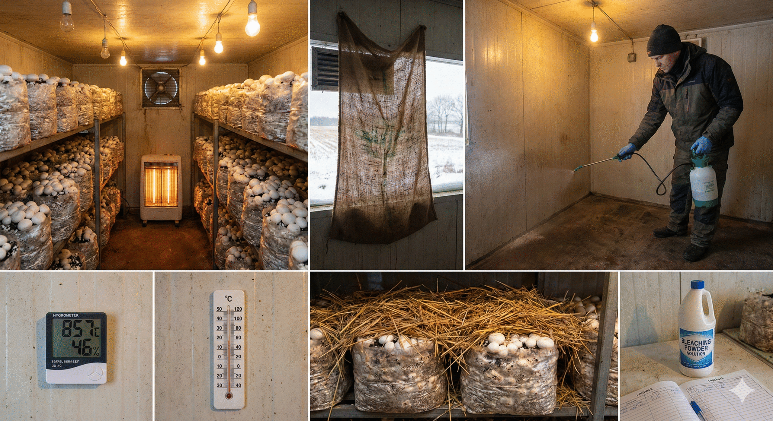 सर्दियों में खराब ना हो जाए मशरूम की फसल, नुकसान से बचाने के लिए ये टिप्स अपनाएं किसान